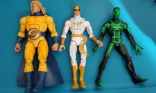 Marvel legends 3 fig lot Sentry Big Time Spiderman Iron Fist