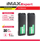 2pcs 7.2V 3800mAh NiMh Battery for Motorola NTN8923, NTN8294B, NTN8294BR,RNN4006