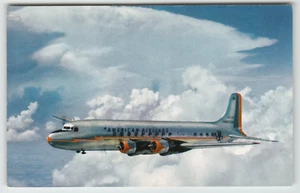Cartolina Aereo American Airlines DC-6 Flagship - Foto 1 di 2