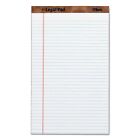 TOPS 7573 "The Legal Pad" Ruled Perforated Pads, 8 1/2 x 14, White, 50 Sheets, D