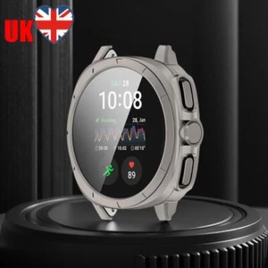 For Samsung Galaxy Watch 7 44mm PC Hard Case+Tempered Glass(Titanium Steel) - Zdjęcie 1 z 9