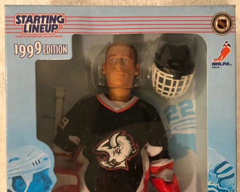 NIB 1999 Starting Lineup 12” Dominik Hasek Pose-Able ~ Buffalo Sabres Cover