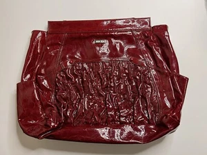 Miche Adrianna red Prima interchangeable patent leather shell bag handbag - Picture 1 of 5