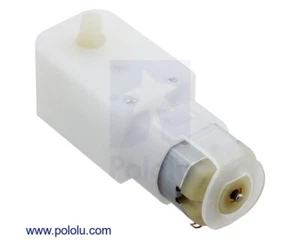 Motor de engranaje de plástico 200:1, salida 90° - Imagen 1 de 2