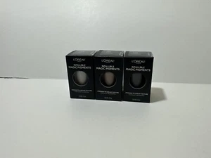 L'Oreal Infallible Magic Pigments Powder To Cream Eye Shadow Set of 3 New Sealed - Picture 1 of 9