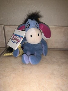 DISNEY STORE CUPID EEYORE 9" MINI BEAN BAG / DOLL - Picture 1 of 1
