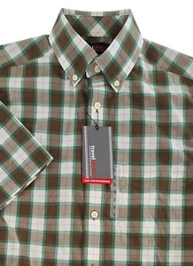 Roundtree & Yorke Travel Smart Short-Sleeve Shirt EZ Care Small S - Picture 1 of 9