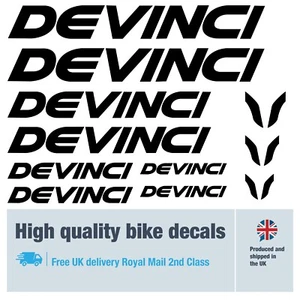 Devinci bike labels / decals / stickers, 5+ years external quality (26 pack) - Picture 1 of 4