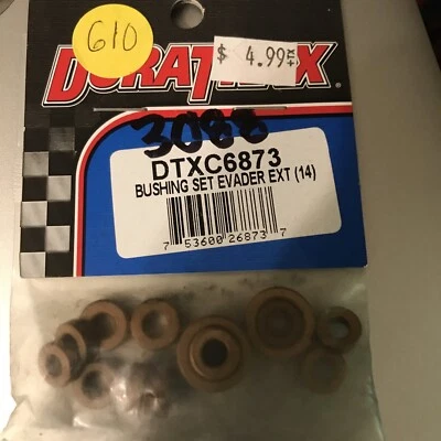Duratrax DTXC6873 Bushing Set Evader EXT (14)  NewInPack USA Shipped - Image 1 of 2