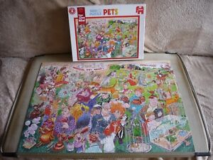 Jumbo Puzzles 1000 Piece Jigsaw Puzzle - Things we Love to Hate - No 2 Pets.