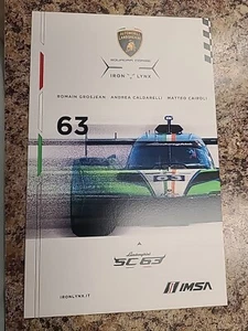 2024 Iron Lynx SC63 Lambo Hero Karte IMSA 12 Stunden von SEBRING - Bild 1 von 2