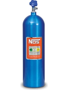 Nitrous Oxide Systems NOS Nitrous Bottle 15-Lb., (Electric Blue) 27 (14750NOS) - Picture 1 of 12