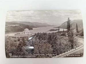 Vista Houes, Crown Point, Columbia River Falls, RPPC Cross & Dimmitt - Bild 1 von 2
