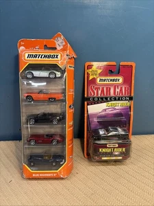 MATCHBOX STAR CAR COLLECTION KNIGHT RIDER K.I.T.T. SPECIAL ED.+ BLUE HIGHWAY II - Picture 1 of 7