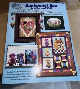 ASN #4166 Sunbonnet Sue is Alive and Well Overall Sam 17 Quiltbuch - Bild 1 von 7