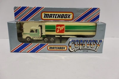 1983 Matchbox Convoy CY16  Scania Box Truck  7up - Image 1 of 3