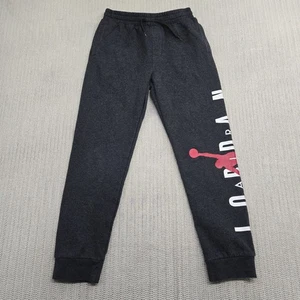 Jordan Sweatpants Youth Medium Boys 10-12 Joggers Athletic Pants Gray Jumpman - Picture 1 of 11