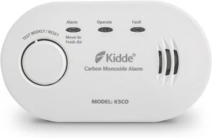 Kidde 5CO - 10 Year Life LED Carbon Monoxide Detector / CO Alarm with Batteries - Picture 1 of 6