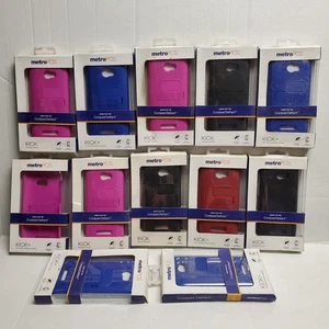 Metro PCS Cell Phone Case With Kickstand Lot of 12 NEW Coolpad Defiant KICK READ - Picture 1 of 9