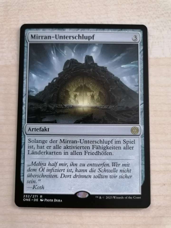 MTG MAGIC THE GATHERING PHYREXIA: ALL WILL BE ONE Mirran-Unterschlupf - Bild 1 von 1