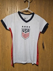 U.S. Soccer USWNT Champion 4 STARS Shirt Youth XS  Jersey - Alex Morgan 13 WHITE - Picture 1 of 6