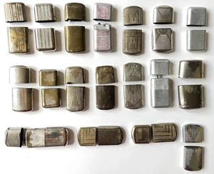 Gran Lote Antiguo Mechero de Asalto Repuestos de Francia Mechero de Gasolina - Imagen 1 de 6