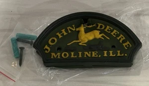 John Deere Cast Iron Door Knocker New Old Stock Deer Design With Screws~No Box - Picture 1 of 2