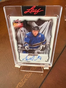 2025 LEAF METAL HALLOWEEN ADAM OATES ENCASED GHOSTS AUTO AUTOGRAPH #D 2/5 BRUINS - Bild 1 von 2