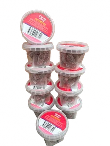 Candy King Fizzy Cherry Cola Bottles 140gm x 9 Tubs 1 x Fizzy Dummys SEE DATES - Picture 1 of 4