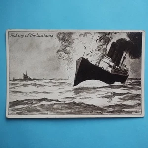 Sinking of the Lusitania - The Explosion - Ship - Picture 1 of 2