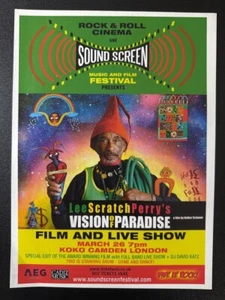 LEE SCRATCH PERRY - VISION OF PARADISE | ORIGINAL MAGAZINE ADVERT 8X12" [M204] - Imagen 1 de 1