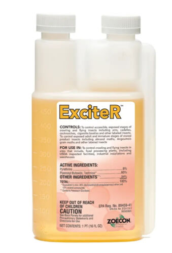 16 oz ExciteR Pest Control Insecticide Mosquitoes Flies Fleas Ticks Ants Insects