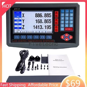 JING LCD DRO Lathe Digital Readout 2 Axis 3 Axis Display Milling Display - Picture 1 of 12