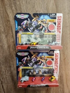 Lot of 2 Series 1 Transformers 4pk Micro Machines #01 & #04 w/ Display 2021 NEW - Picture 1 of 6