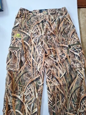 Mossy Oak Shadow Grass Blades Microban Scent Control  Hunting Pants Youth  XL  - Image 1 of 4