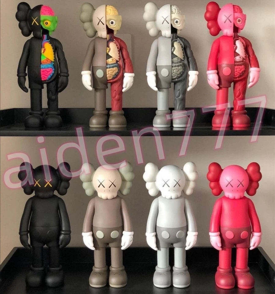 KAWS Companion Action Figure Prototype Half body Anatomy  Deco Art toy Fans Gift - Image 1 of 4
