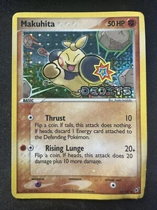Pokemon TCG 65/107 Makuhita Deoxys Reverse Holo HP - Picture 1 of 2