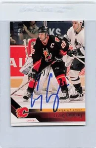 2002/03 Pacific #52 Craig Conroy Flames Signed Auto *H1231 - Picture 1 of 2