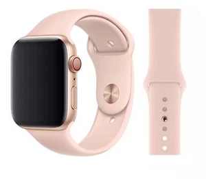 Original Apple Sport Armband M/L 42/44/45mm MTPM2ZM/A Pink Sand 2. Gen Rosé Gold - Zdjęcie 1 z 1