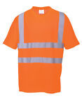 Portwest RT23 Safety Workwear Hi-Vis T-Shirt GO/RT