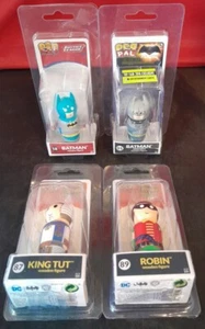 DC Comics Batm Pin Mate Wooden Figures Set Of Four - Picture 1 of 14