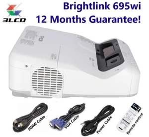 Epson BrightLink 695wi Ultra-Short Throw Projector - Picture 1 of 9