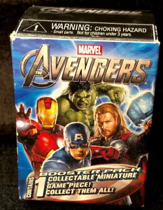 Marvel Heroclix: Avengers Movie Single Figure Booster Blind Box 2012 - Picture 1 of 2