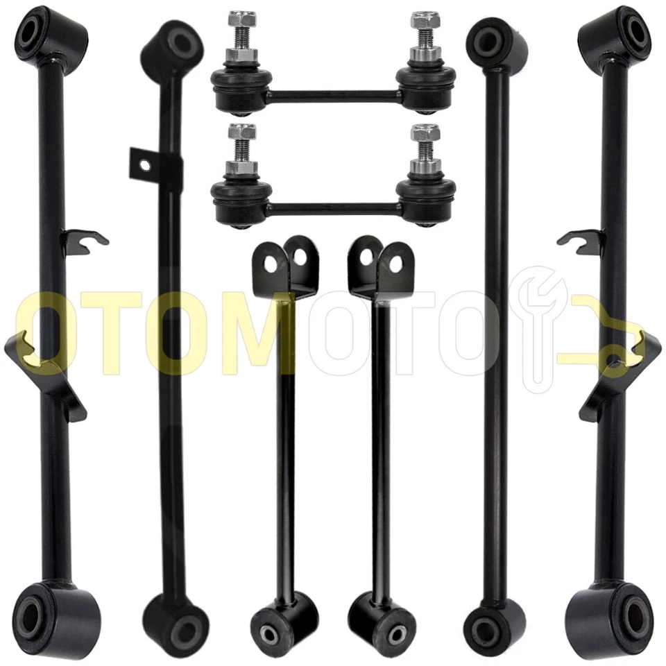 NISSAN X-TRAIL T30 KIT TRIANGLE BRAS DE SUSPENSION BIELLETTE BARRE STAB ARRIÈRE - Photo 1/1