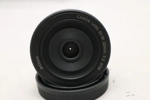 EXC Canon EF-M 22mm f2 STM wide angle lens from JAPAN - Picture 1 of 4