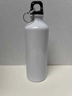 Botella de agua portátil pequeña de aluminio para deportes al aire libre con tapa Foto 1 de 4