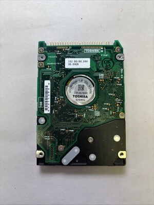 Toshiba MK3017GAP (HDD2159 Y ZF01) 102 B0/A0.04H 30gb 2.5" IDE Hard Drive - Image 1 of 4
