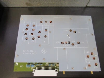 BOARD for ROHDE & SCHWARZ EMI TEST RECEIVER RF FILTER 1004.3600.02 &4B-A-76 - Image 1 of 4