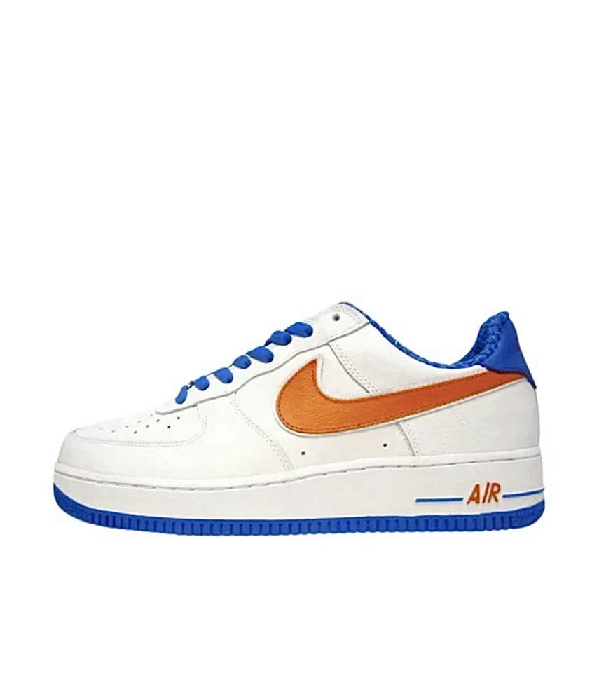 Nike Air Force 1 Low Knicks talla 8.5 AF1 co.jp blanco roto og raro Mets Jordan Max Foto 1 de 4