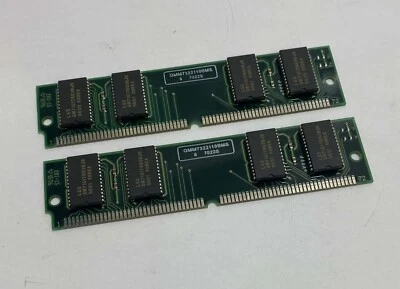 16MB Kit (2 x 8MB) LG Semicon GMM7322110BMS 60ns 72-Pin EDO SIMM Memory Modules - Image 1 of 4